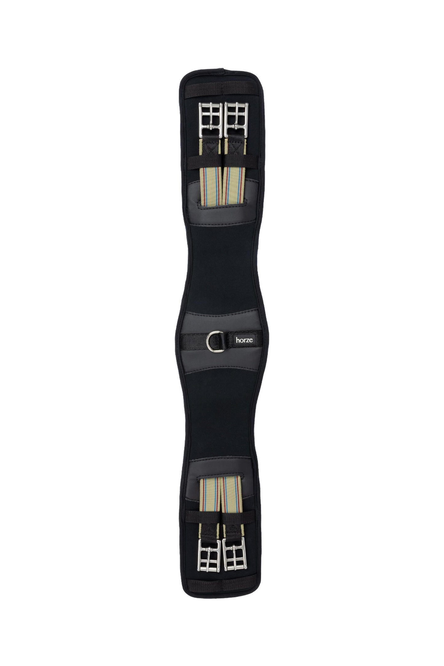 Horze krótki popręg ujeżdżeniowy Winston z pianką memory Black 24h