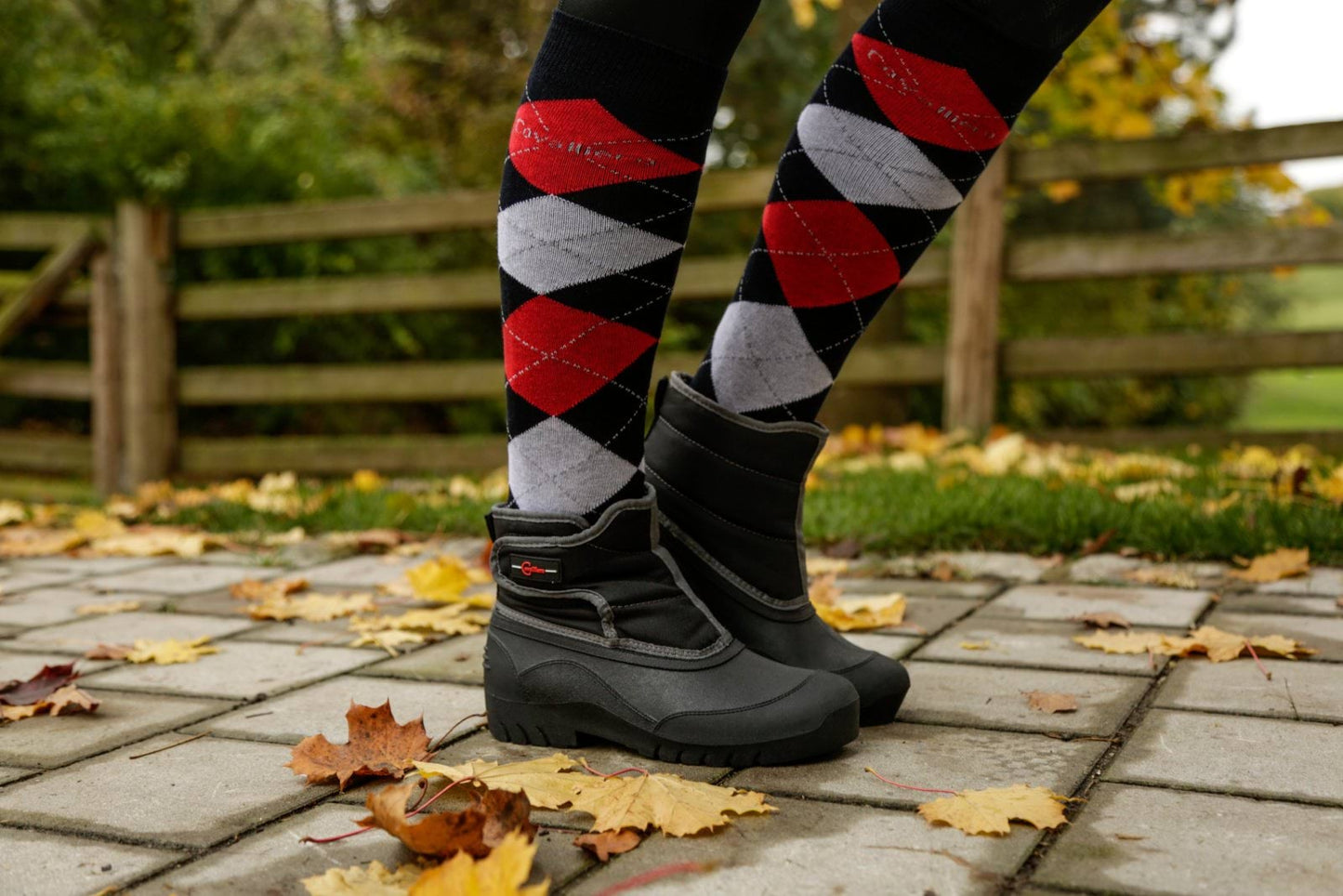 Covalliero termobuty jeździeckie krótkie Ottawa 2.0, czarny