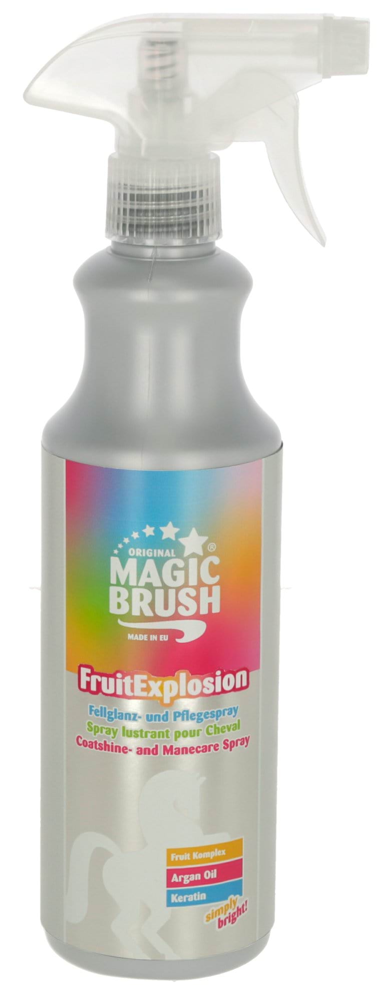 MagicBrush spray do pielęgnacji sierści, grzywy i ogona dla konia ManeCare, Fruit Explosion, 500 ml