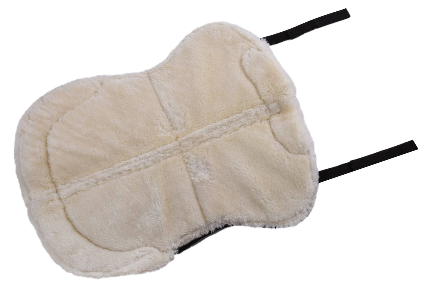 Covalliero korygująca podkładka pod siodło AntiSlip, ze sztucznym futrem, czarny