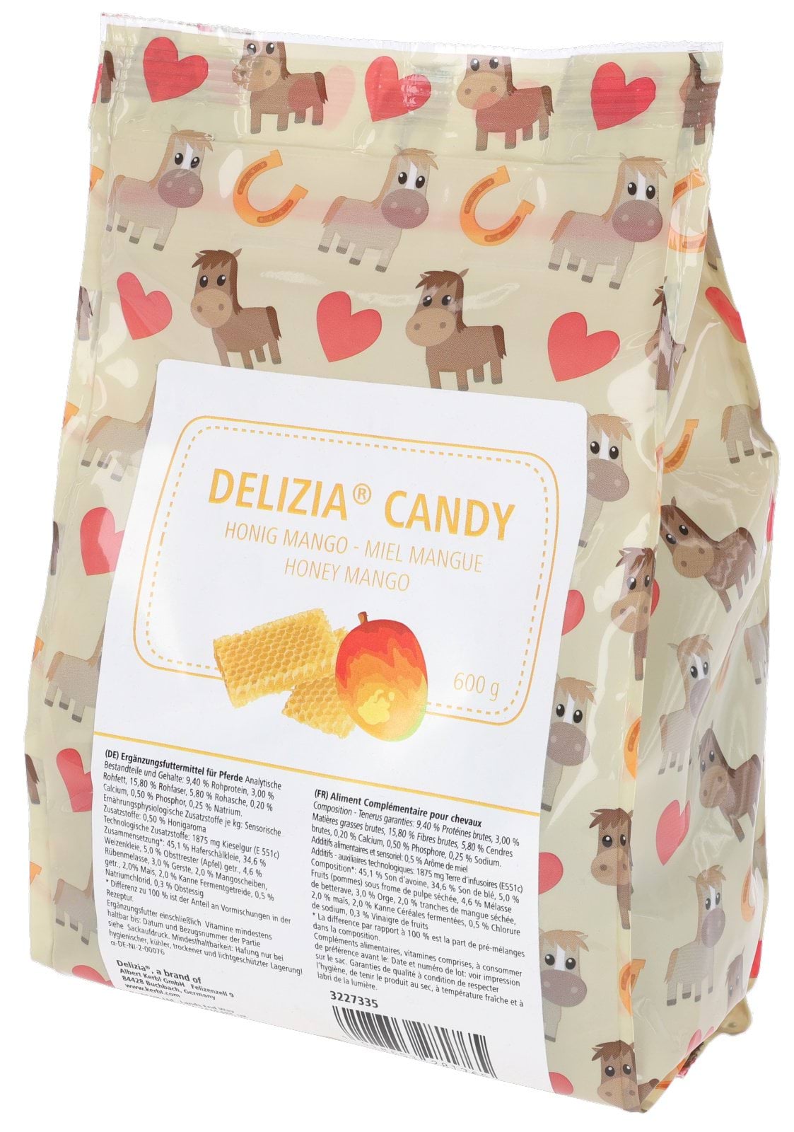 Kerbl smakołyki dla konia Delizia Candy 600g 24h