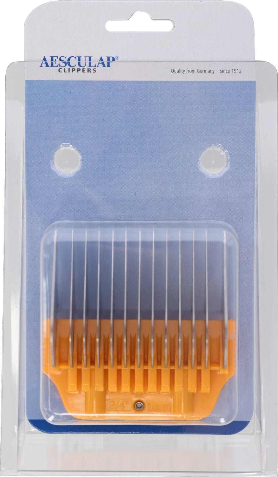 Aesculap grzebień Clip-On do maszynki do strzyżenia, system SnapOn, 19 mm, szeroki