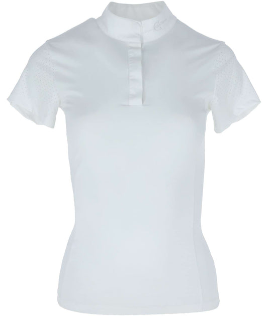 Covalliero koszulka jeździecka konkursowa, damska, biały