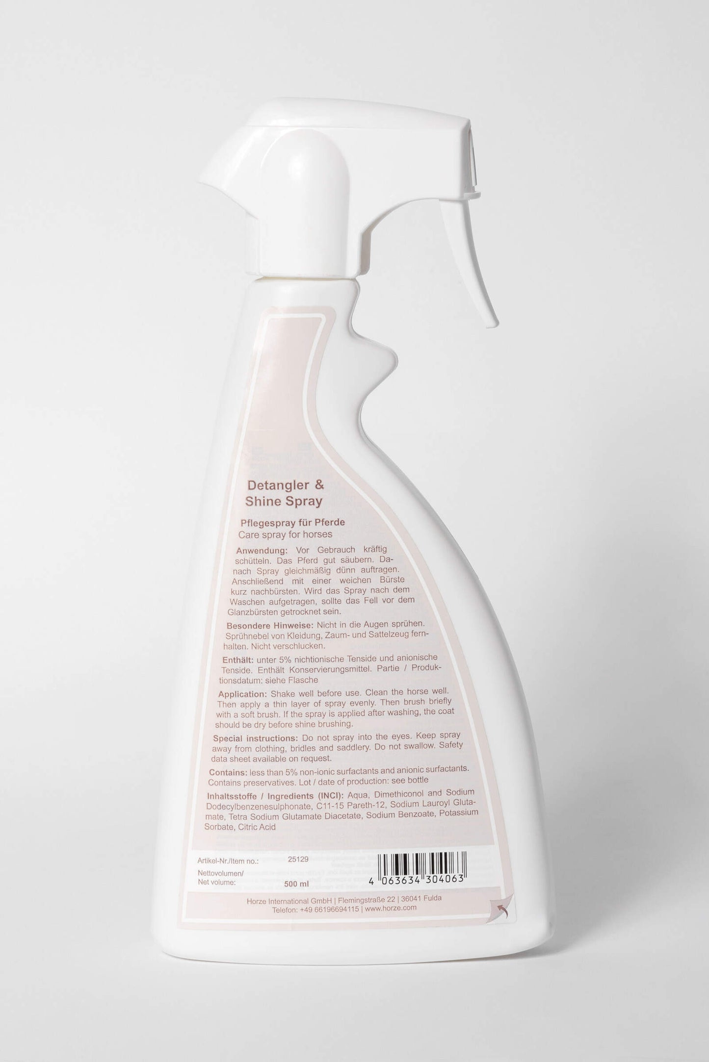 Horze preparat nabłyszczający i ułatwiający rozczesywanie, 500 ml 24h