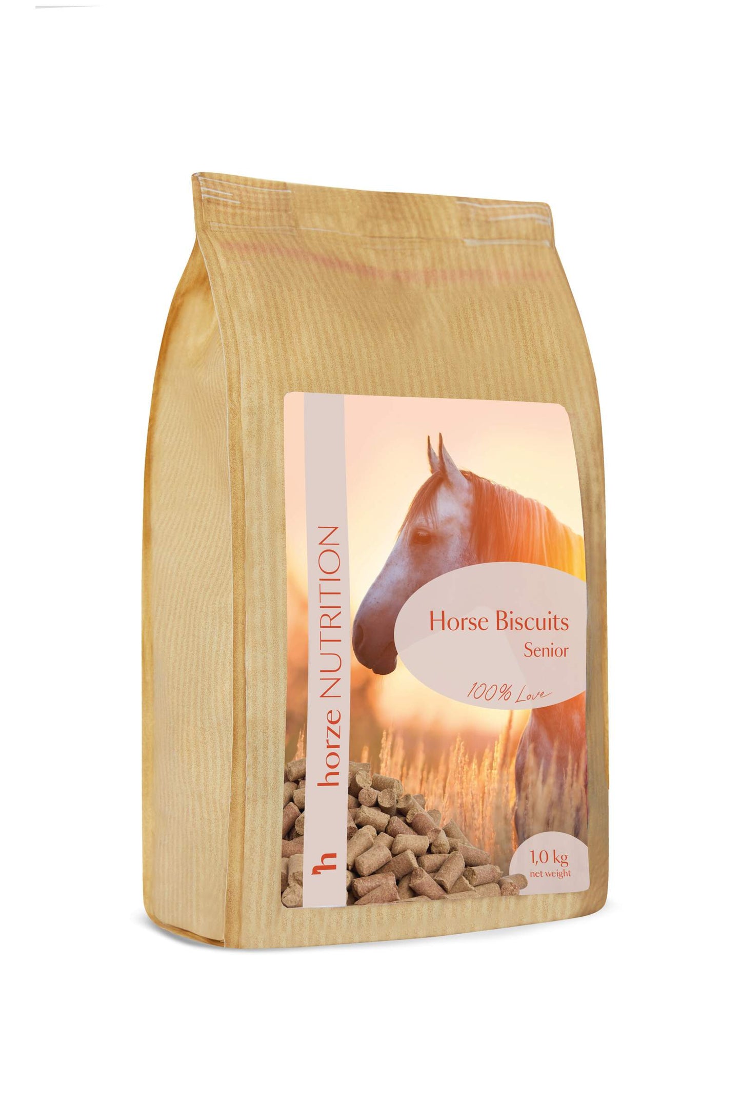 Horze przysmaki dla konia Biscuits, Senior 1kg 24h