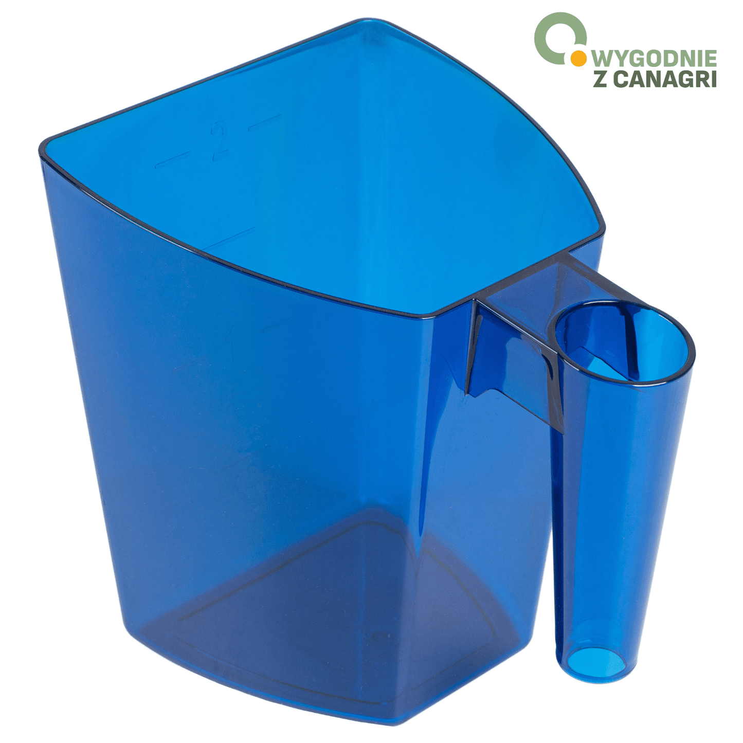 Kerbl miarka do paszy, 2 l, różne kolory