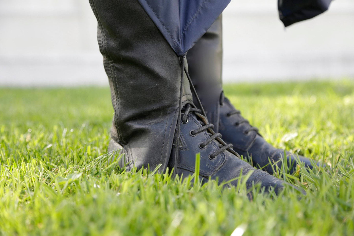 Covalliero ponczo jeździeckie przeciwdeszczowe, niebieski