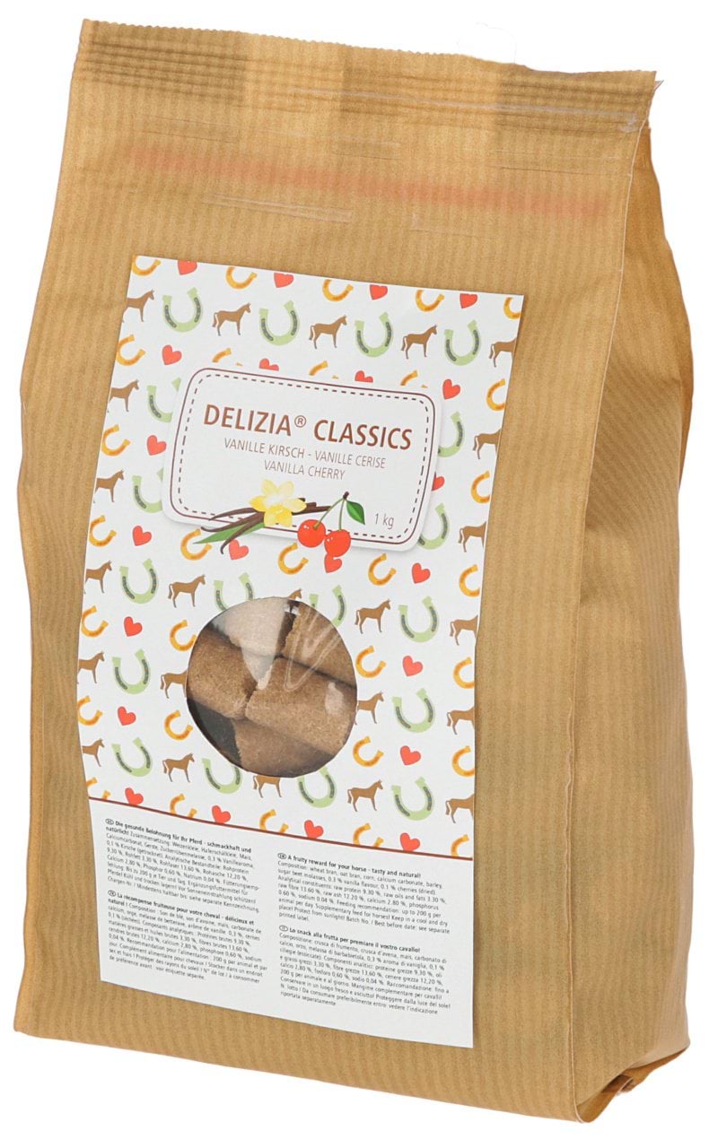 Kerbl smakołyki dla konia Delizia Classic, wanilia/ czereśnia, 1 kg