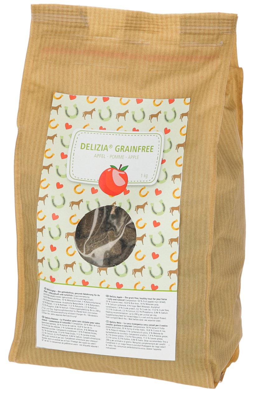 Kerbl smakołyki dla konia Delizia Grain Free 1kg