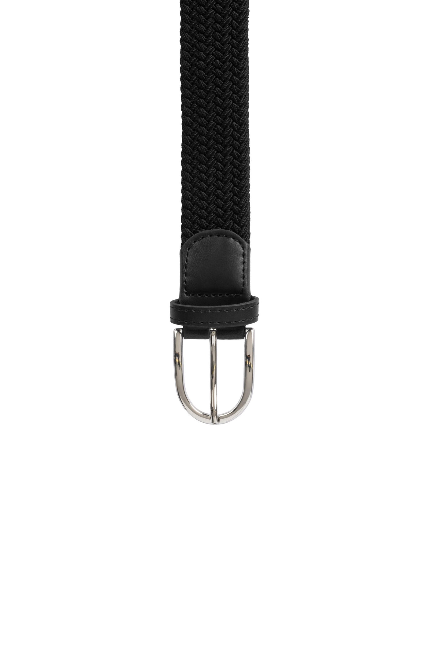 Horze pasek Unisex Stretch, czarny 24h