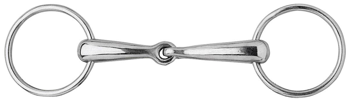 Covalliero wędzidło dla konia puste, pojedyńczo łamane