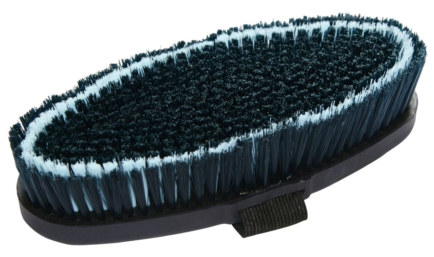 Covalliero szczotka dla konia Brush&Co, ze szlufką, granatowy, 20 cm 24h