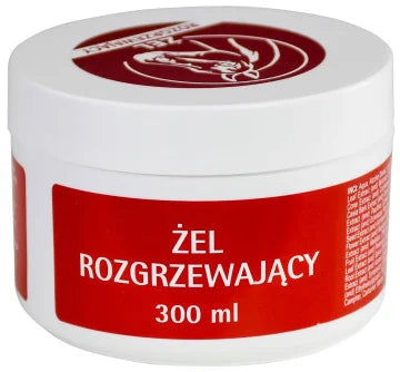 Żel rozgrzewający dla koni 300ml 24h