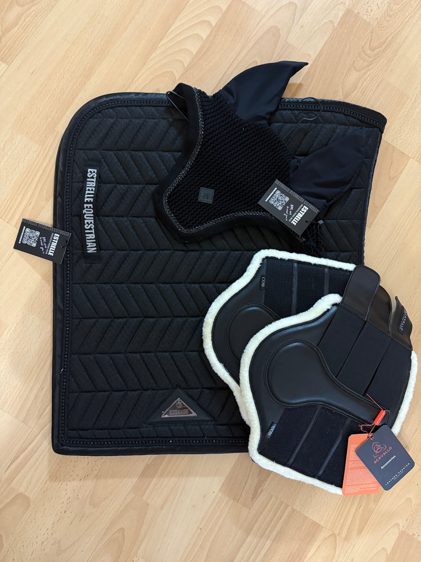 Zestaw nr 10 - czaprak, nauszniki, ochraniacze 24h