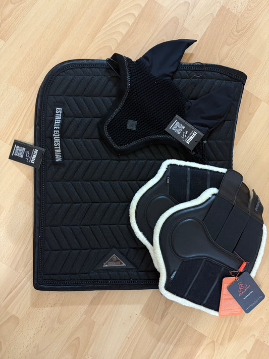 Zestaw nr 10 - czaprak, nauszniki, ochraniacze 24h