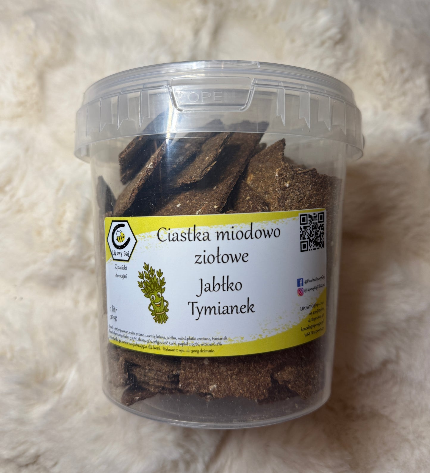 Lipowy Gaj miodowo ziołowe - jabłko, tymianek 24h