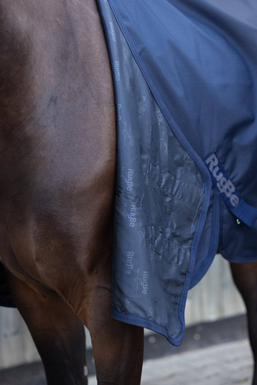 Covalliero derka przeciwdeszczowa dla konia RugBe, 50 g, granatowy 24h