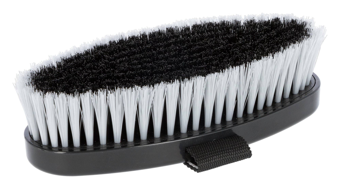 Covalliero szczotka dla konia z logo ze szlufką 17cm 24h