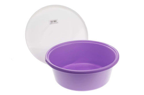 Zestaw miska na paszę, 6 l, lawendowa + pokrywka do miski Yummy 24h