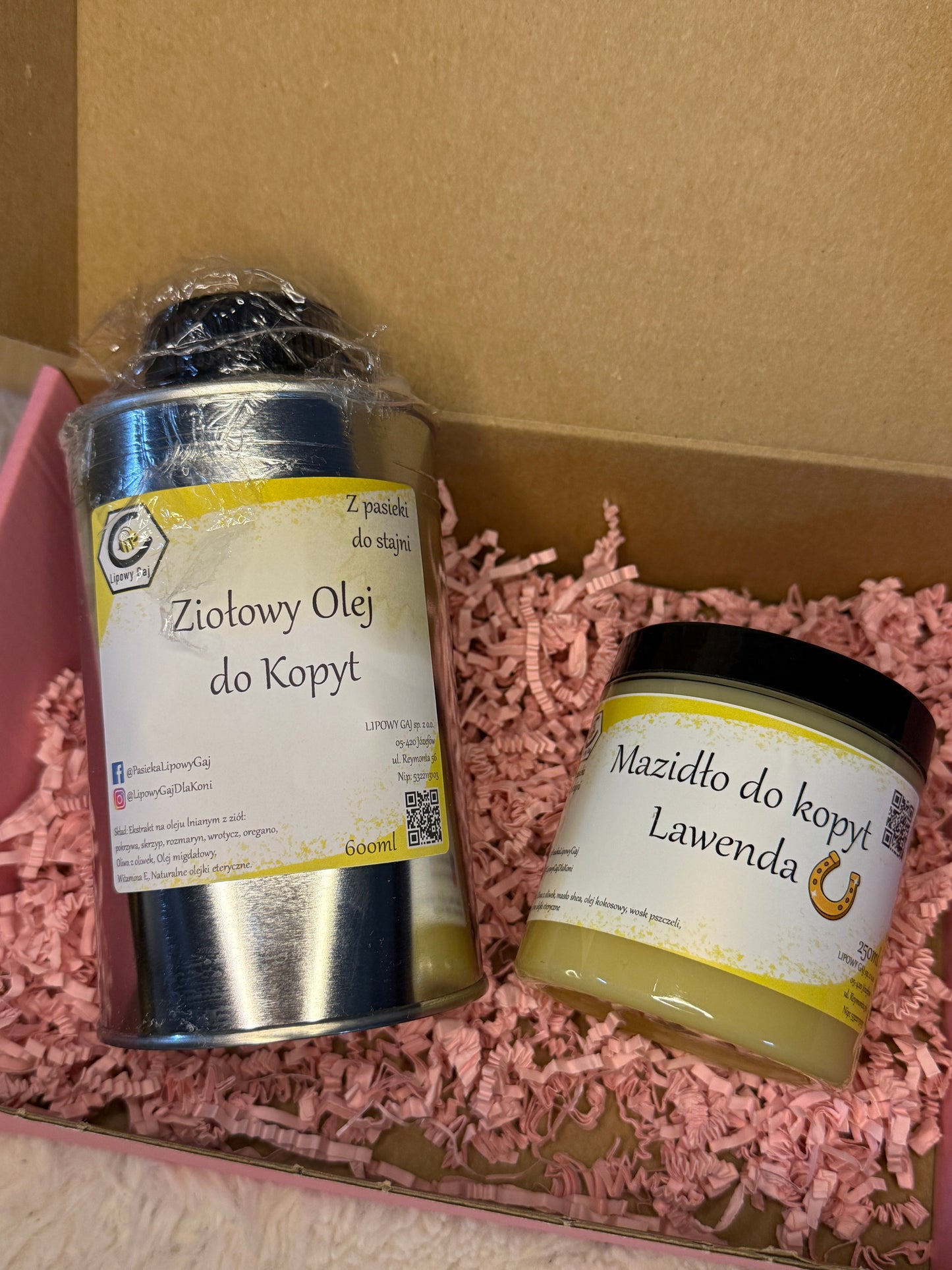 Zestaw promocyjny: Lipowy Gaj produkty do pielęgnacji kopyt 24h