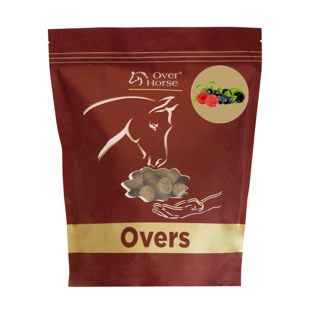 OverHorse smaczki Overs - owoce leśne 1kg 24h