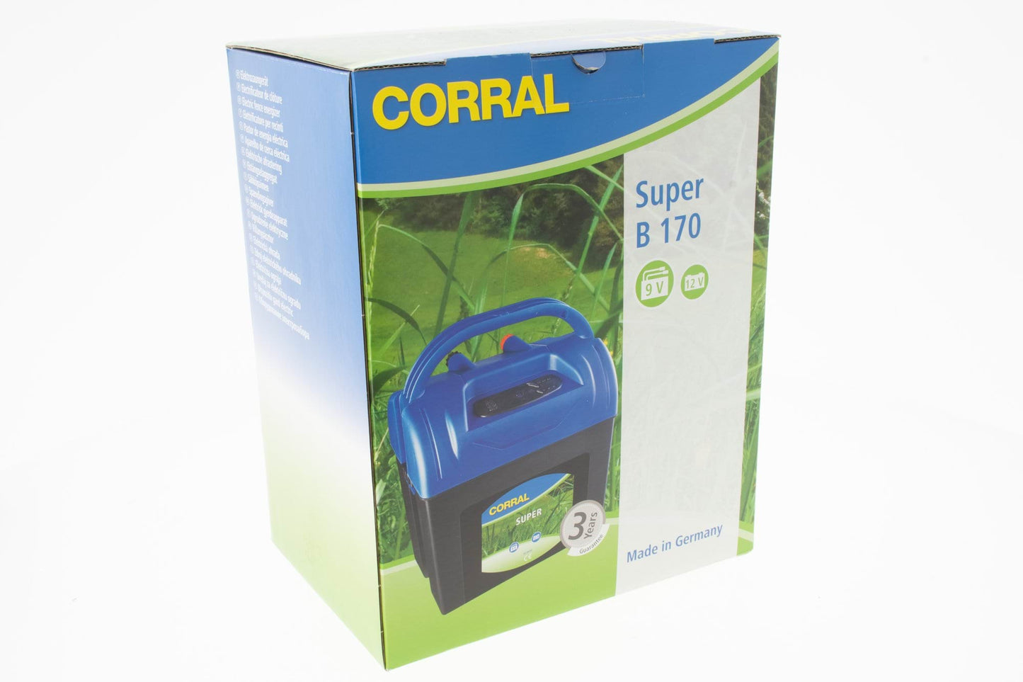 Kerbl elektryzator bateryjny Corral B 170, dla koni, bydła i małych zwierząt, 0,25 J