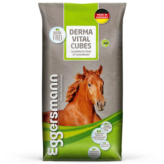 Eggersmann Derma Vital Cubes Pasza dla koni z problemami skórnymi 25kg 48h