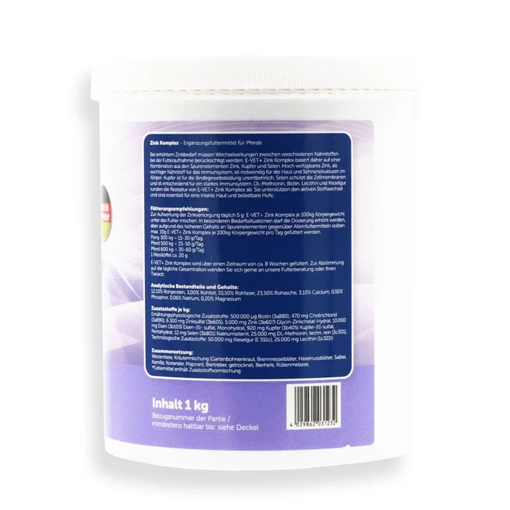 Eggersmann E-Vet Zink Komplex 1kg 48h