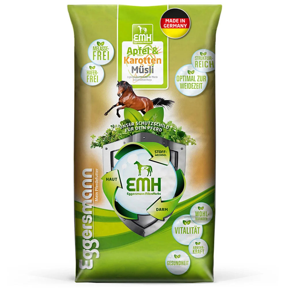 Eggersmann EMH Apfel & Karotten Musli 15kg 48h
