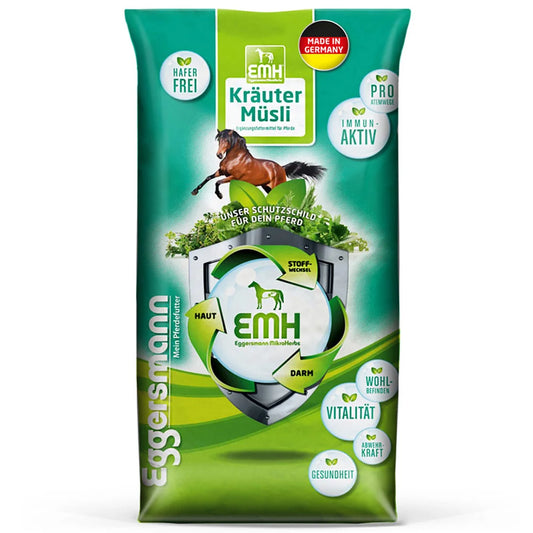 Eggersmann EMH Krauter Musli dla koni z problemami oddechowymi 20kg 48h