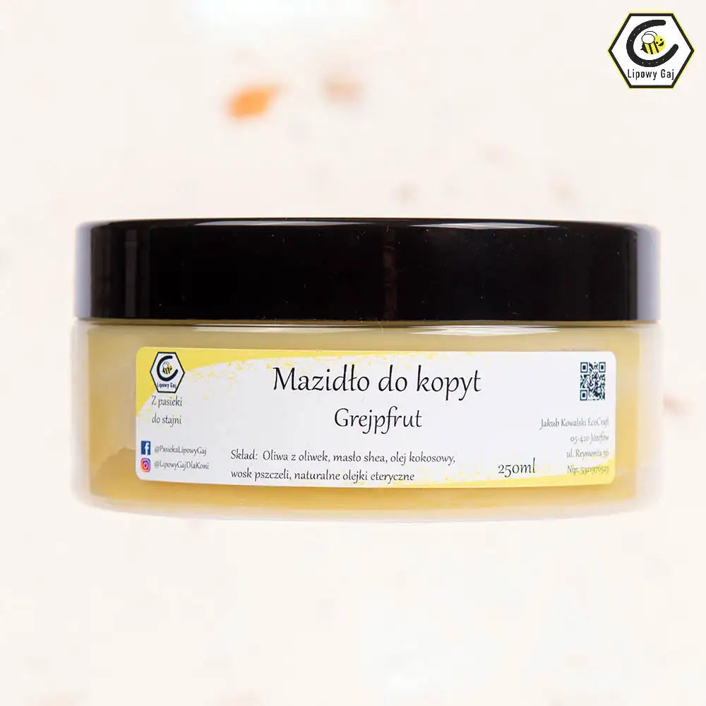 Lipowy Gaj balsam do kopyt - grejpfrut 250ml 24h