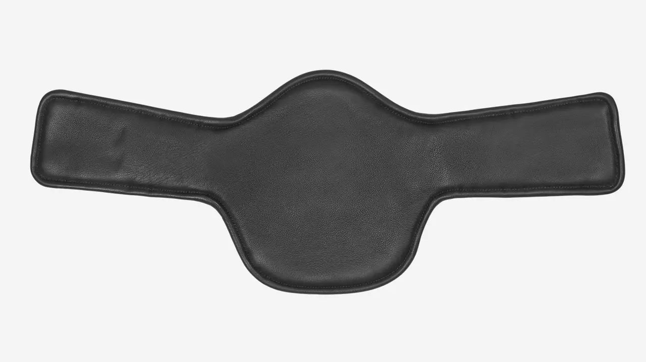 LeMieux krótki popręg z fartuchem Arika Contoured, czarny