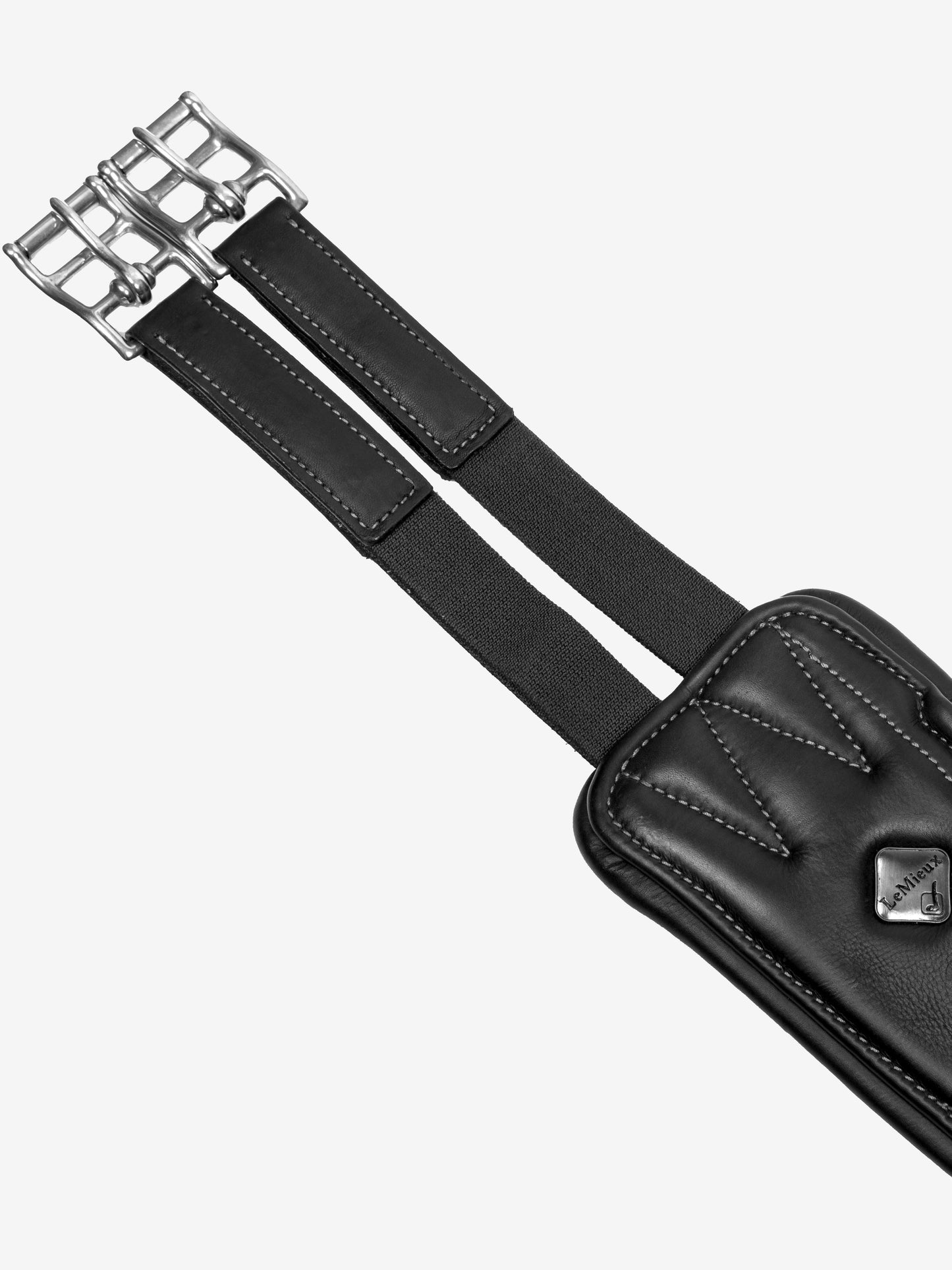 LeMieux popręg Gel-Tek Anatomic Jumping, czarny 24h