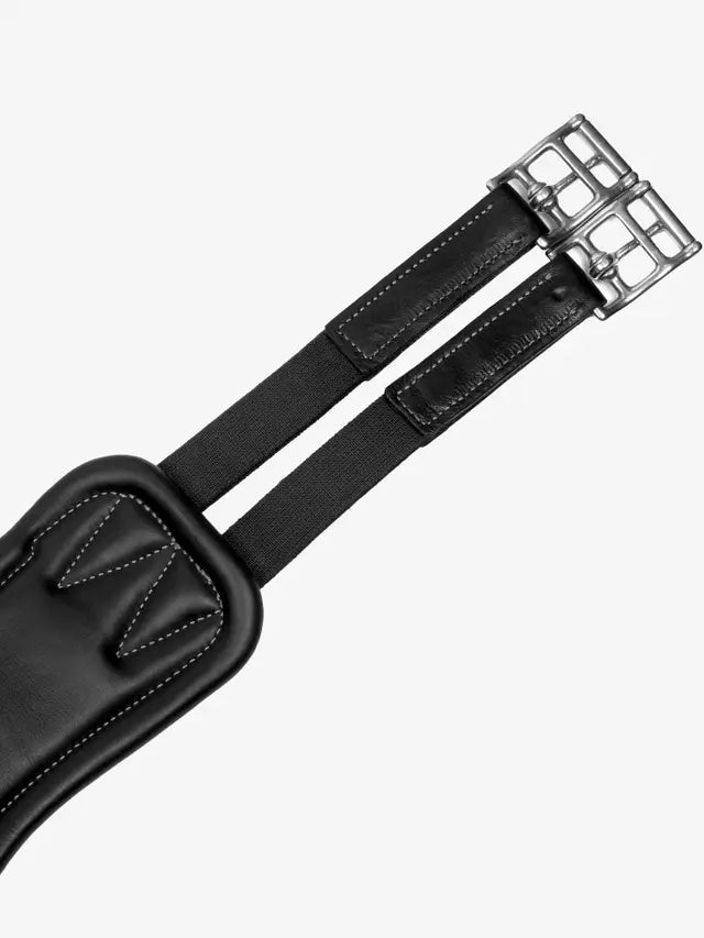 LeMieux długi popręg z fartuchem Gel-Tek Anatomic, czarny