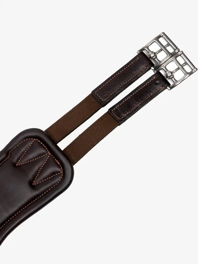 LeMieux długi popręg z fartuchem Gel-Tek Anatomic, brązowy