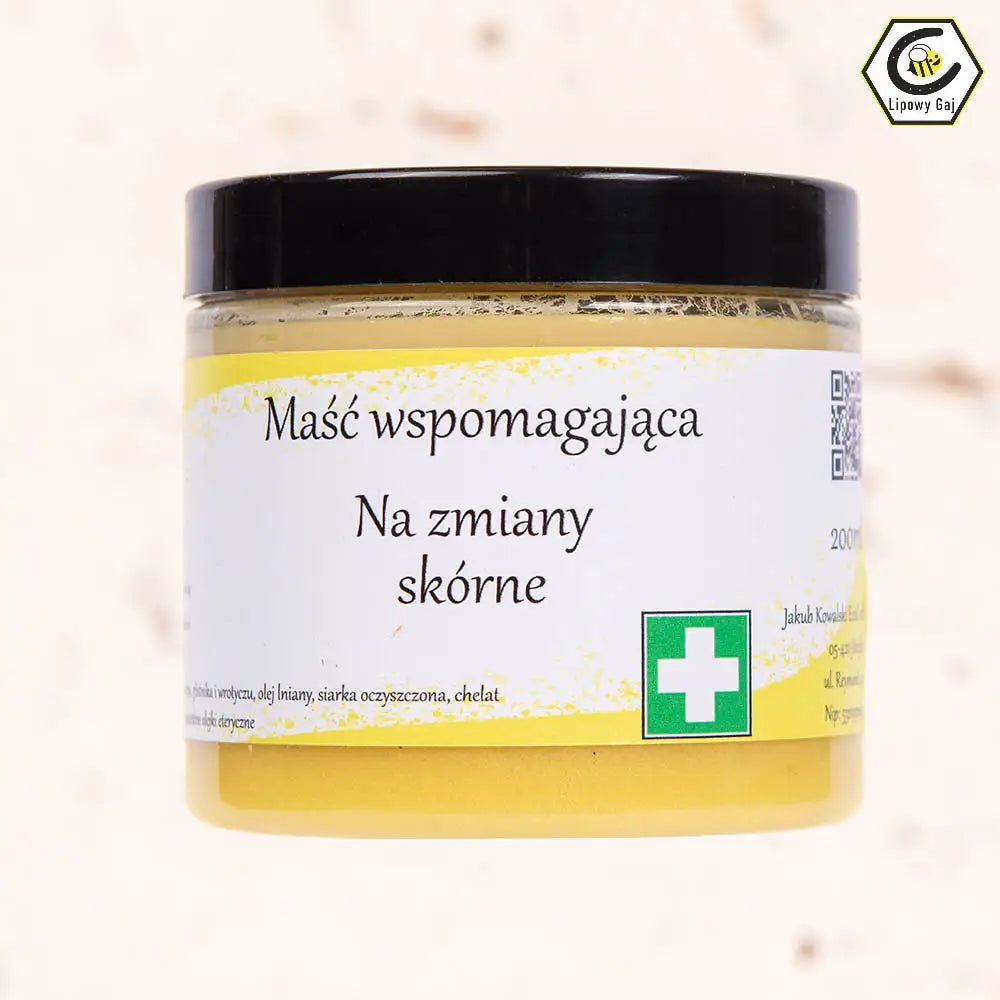 Lipowy Gaj maść na zmiany skórne - gruda, sarkoidy 200ml 24h