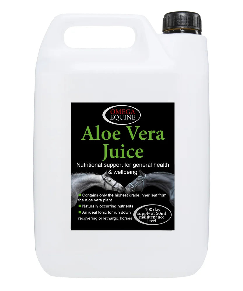 Omega Aloe Juice- Sok z aloesu dla koni 100% 48h