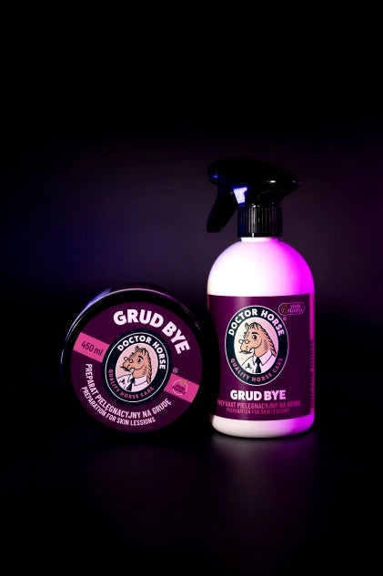 Doctor Horse "GrudBye" spray pielęgnacyjny na grudę 500ml 24h