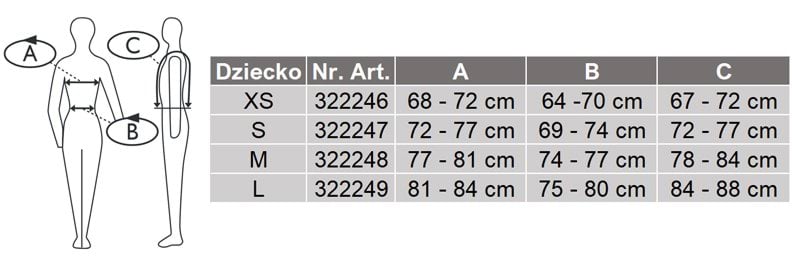 Covalliero kamizelka jeździecka ochronna ProtectoFlex light, dla dzieci, czarny