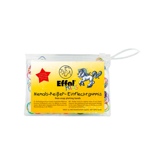 Effol gumki do grzywy kolorowe 400szt. 24h