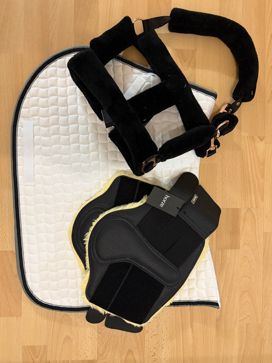 Zestaw nr 7 - czaprak, ochraniacze, kantar 24h