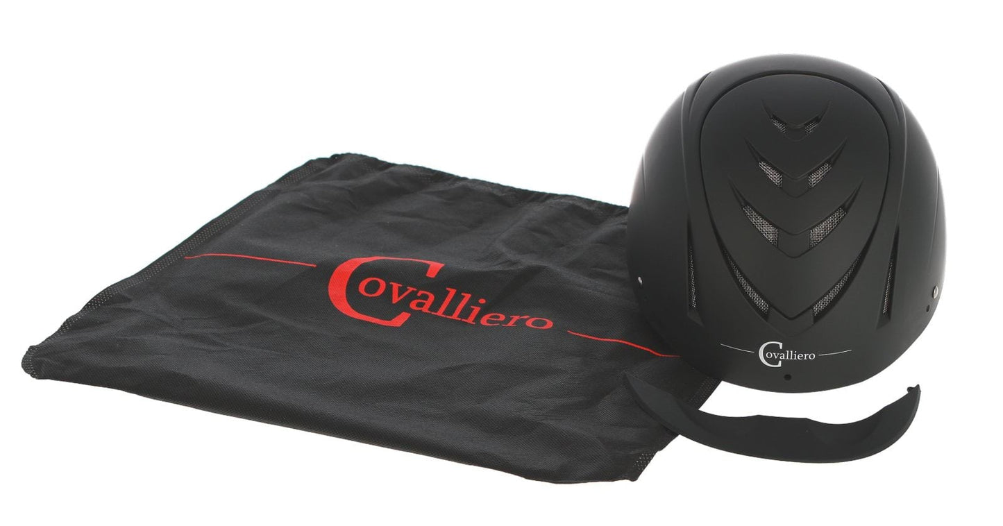 Covalliero kask jeździecki Nerron, czarny