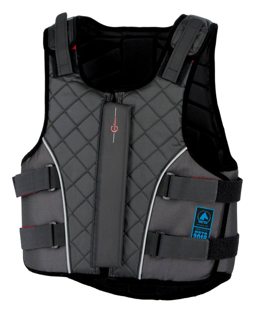 Covalliero kamizelka jeździecka ochronna ProtectoFlex Light, dla dorosłych, czarny