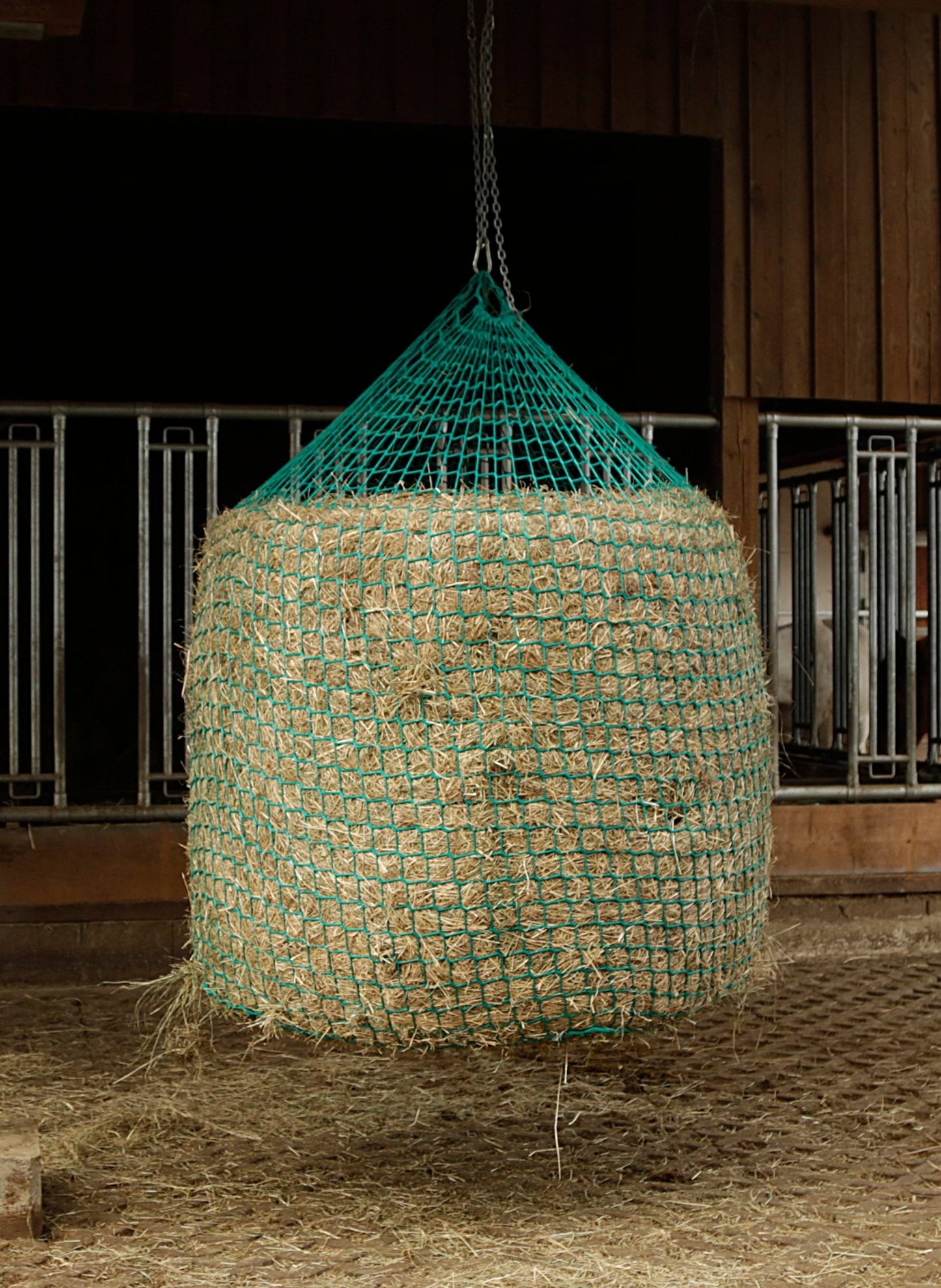 Kerbl siatka na siano do bel, do zawieszania, zielony, 150 x 180 cm, oczko 4,5 cm