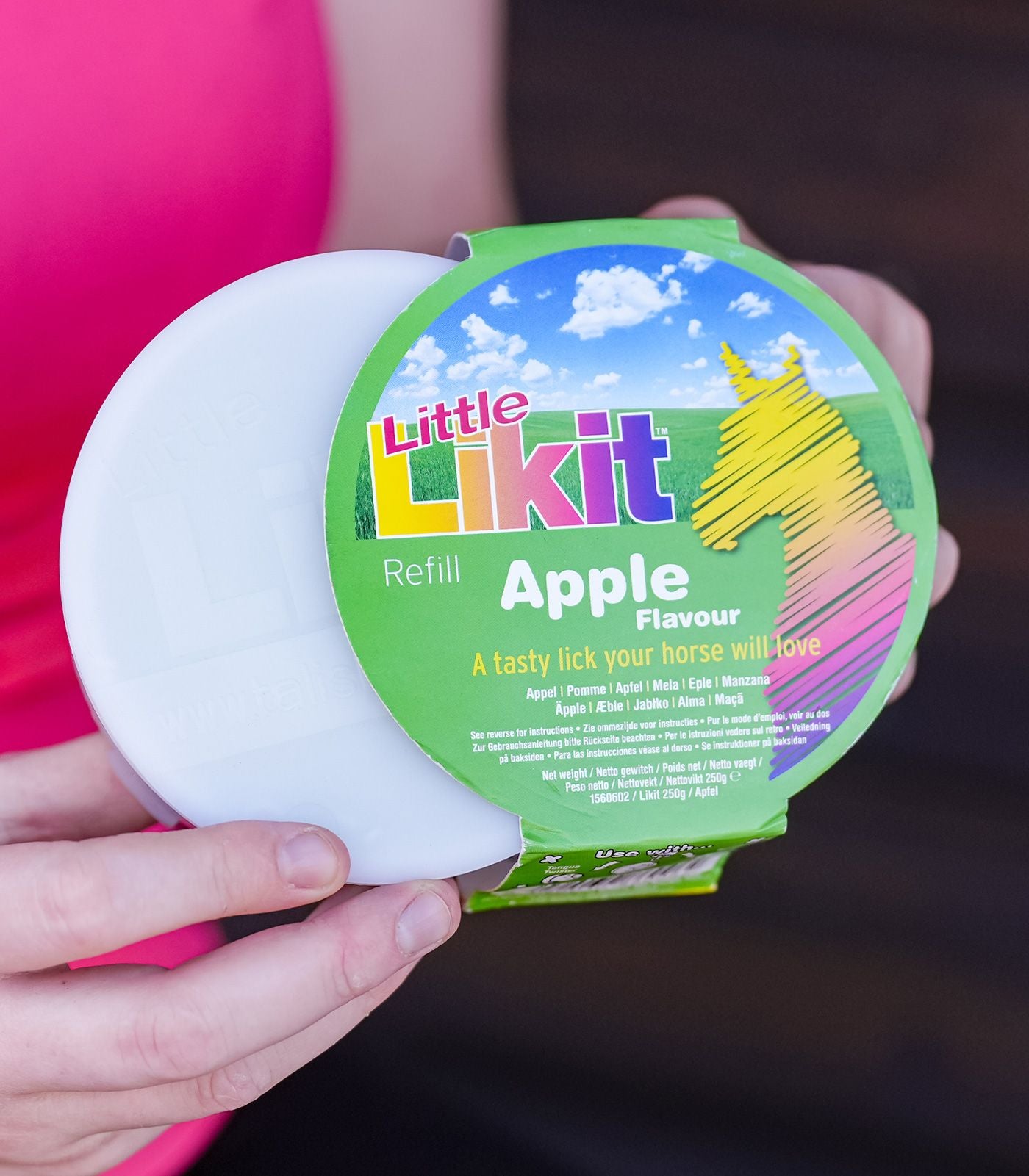 Likit lizawka owocowa z witaminami 250g, różne smaki 24h