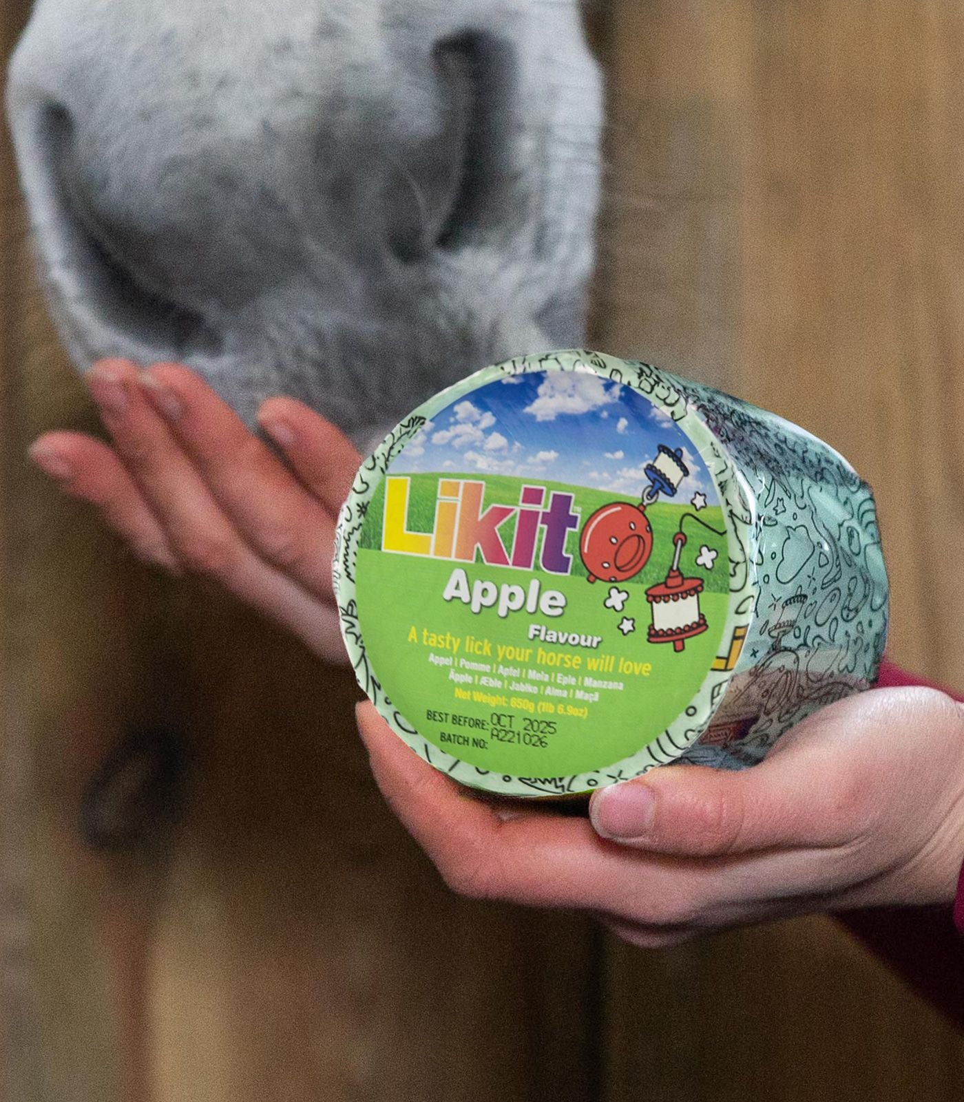 Likit lizawka owocowa z witaminami 625g, różne smaki 24h