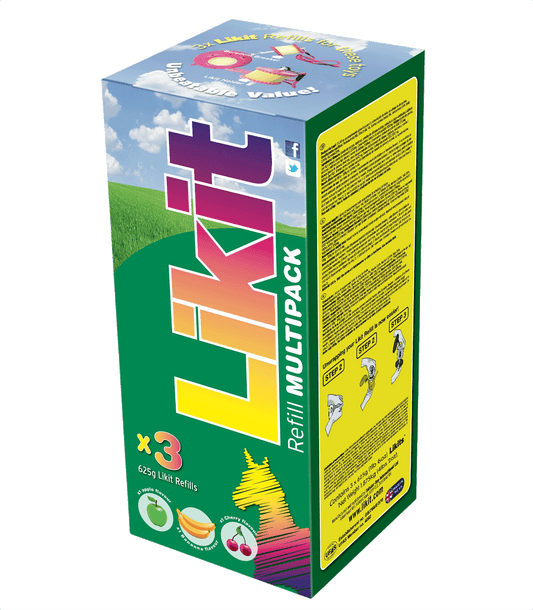 Likit zestaw lizawek 3x625g 24h