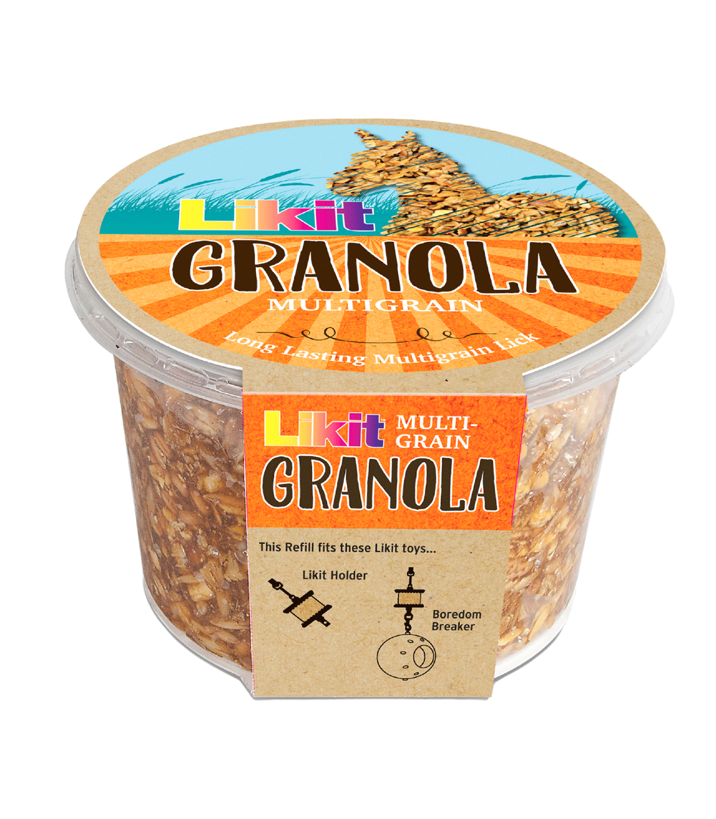 Likit Granola lizawka zbożowa 550g, różne smaki 24h