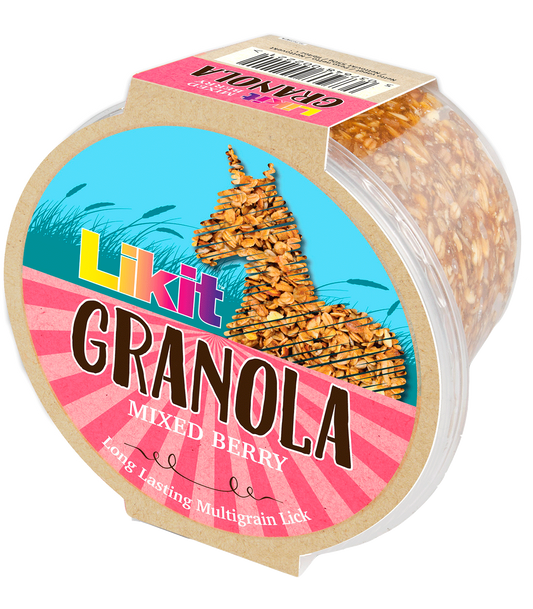 Likit Granola lizawka zbożowa 550g, różne smaki 24h