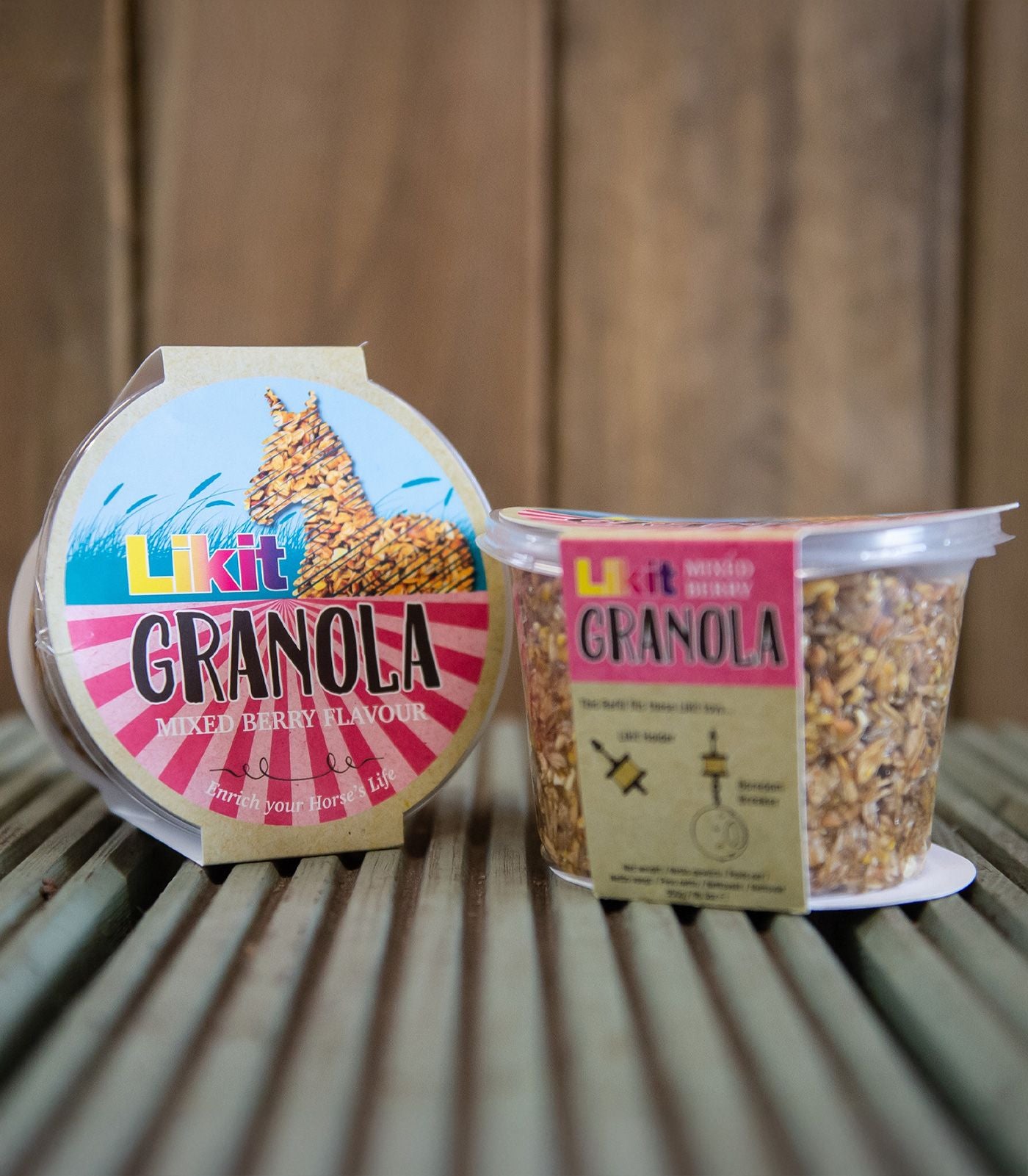 Likit Granola lizawka zbożowa 550g, różne smaki 24h